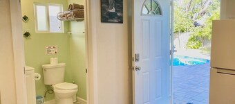 Comfy & Inviting Poolside Casita near Bike Path