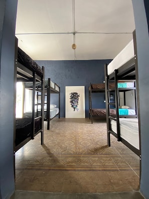 Comfort Shared Dormitory, Women only, Balcony, City View | Premium bedding, in-room safe, blackout drapes, iron/ironing board