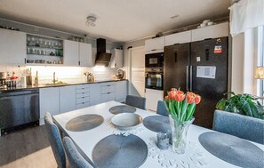 Kühlschrank, Ofen, Herdplatte, Geschirrspüler