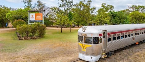 Fachada de la propiedad