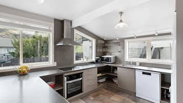 KĂŒhlschrank, Mikrowelle, Ofen, Herdplatte