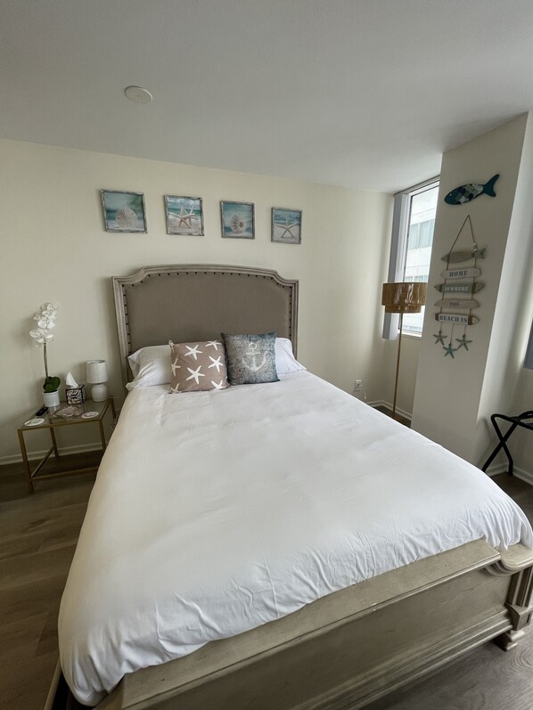 1 makuuhuone, tallelokero huoneessa, silitysrauta/-lauta, ilmainen Wi-Fi