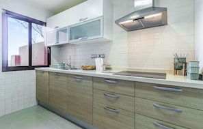 Kühlschrank, Ofen, Herdplatte, Geschirrspüler