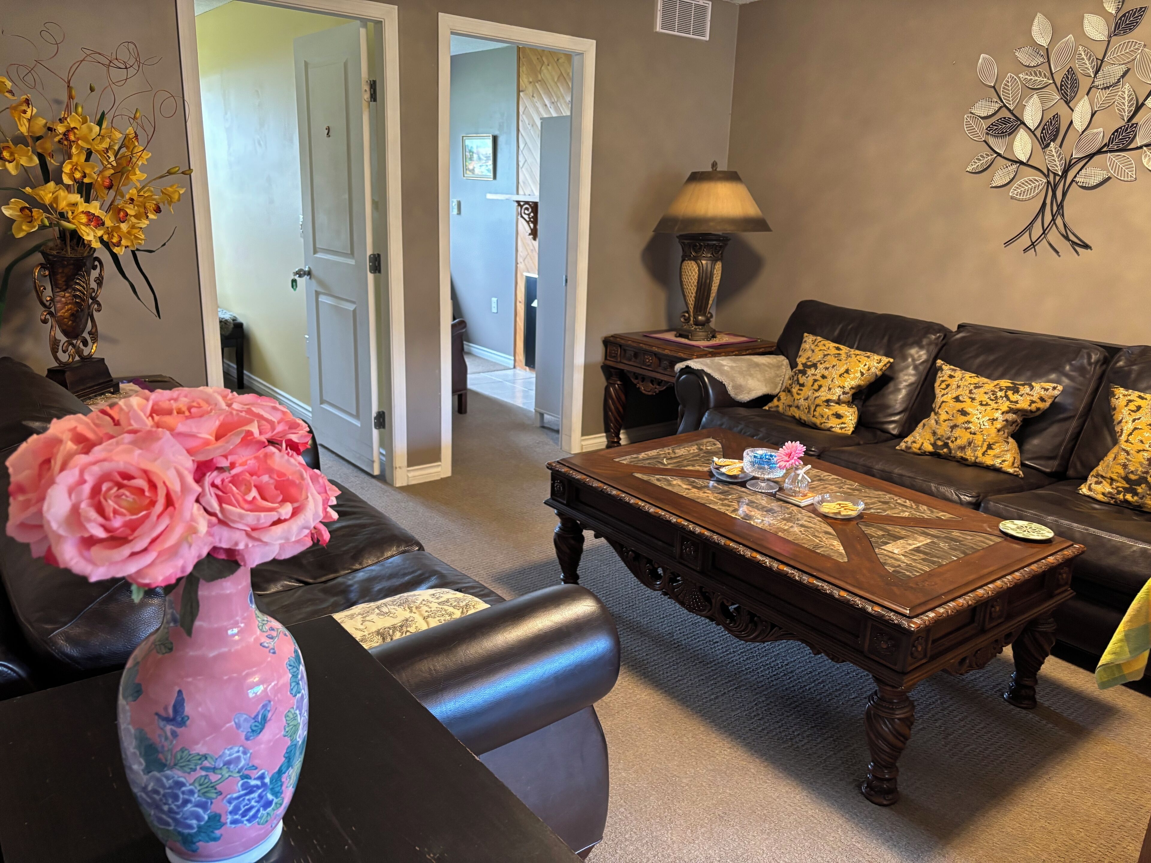 Smart TV, video games, DVD player, ping pong