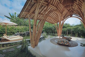 Property grounds - Wasita Eco Villa Ubud an eco friendly private villa (Bali)