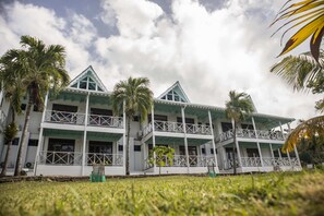 Overnatningsstedets facade