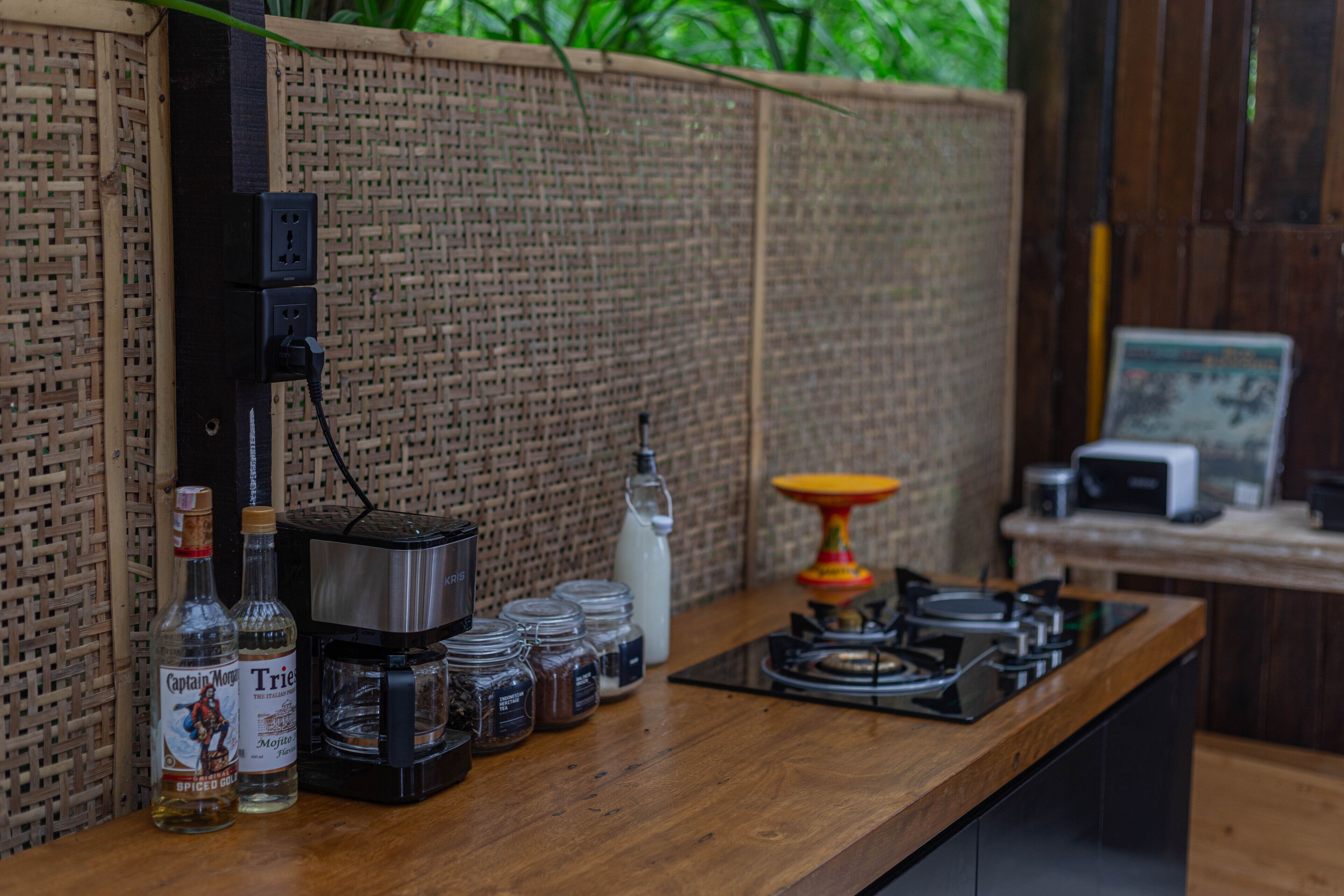 Villa Panoramique | Cuisine privée | Réfrigérateur, bouilloire électrique