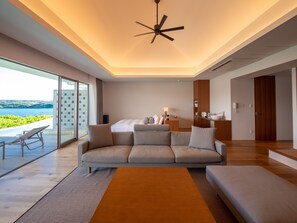 Luxury Pool Villa, Non Smoking | 3 bedrooms, desk, free WiFi, bed sheets