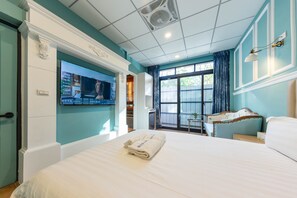 Deluxe kamer | Een laptopwerkplek, geluiddichte muren, gratis wifi