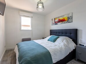 2 dormitorios, tabla de planchar con plancha, wifi