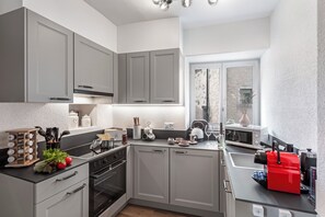 Honeymoon-Apartment, Mehrere Schlafzimmer (Casa oliva - boutique townhouse -) | Eigene Küche