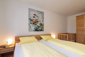 2 Schlafzimmer, Bettwäsche