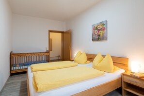 2 soverom og sengetøy