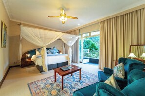 Luxury-Suite | Zimmersafe, individuell dekoriert, individuell eingerichtet