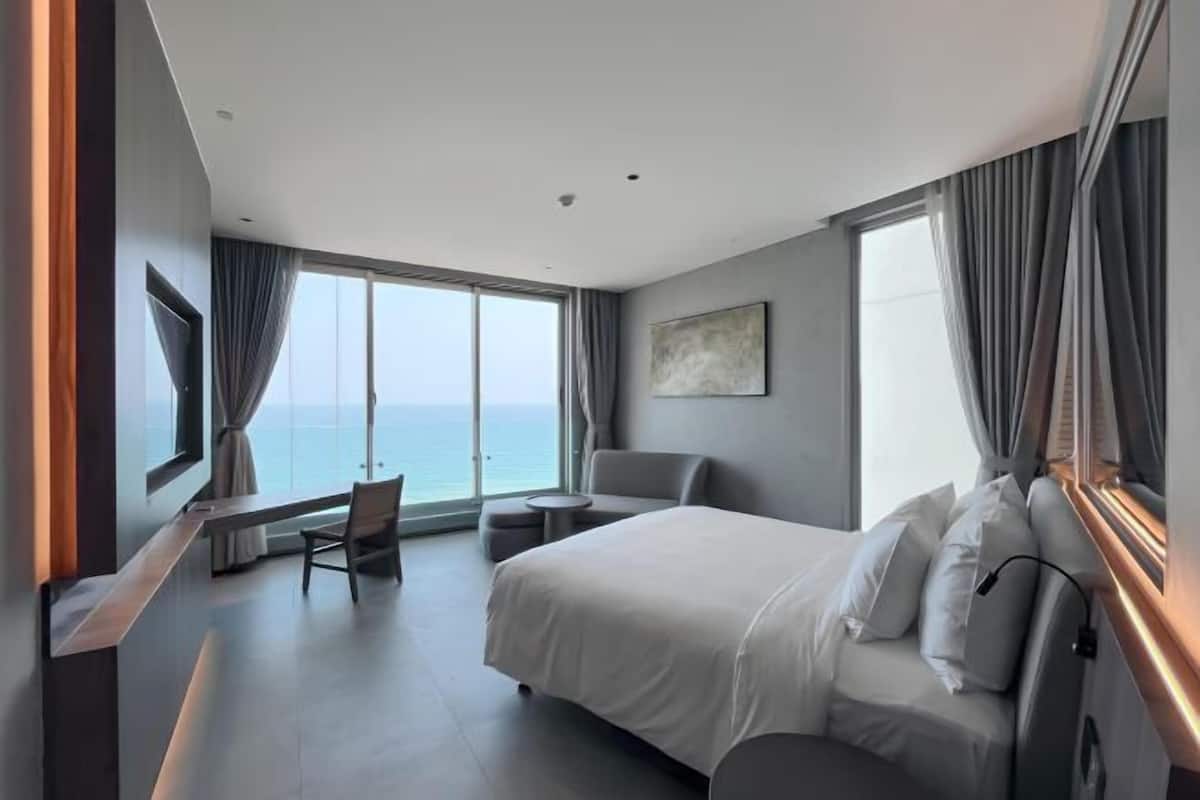 1 habitación, ropa de cama de alta calidad, minibar y escritorio