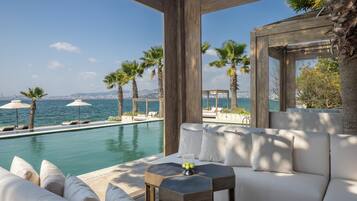 Indoor pool, 2 outdoor pools, cabanas (surcharge), pool umbrellas