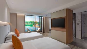 Habitación Business, 2 camas individuales, no fumadores (Hot Spring)