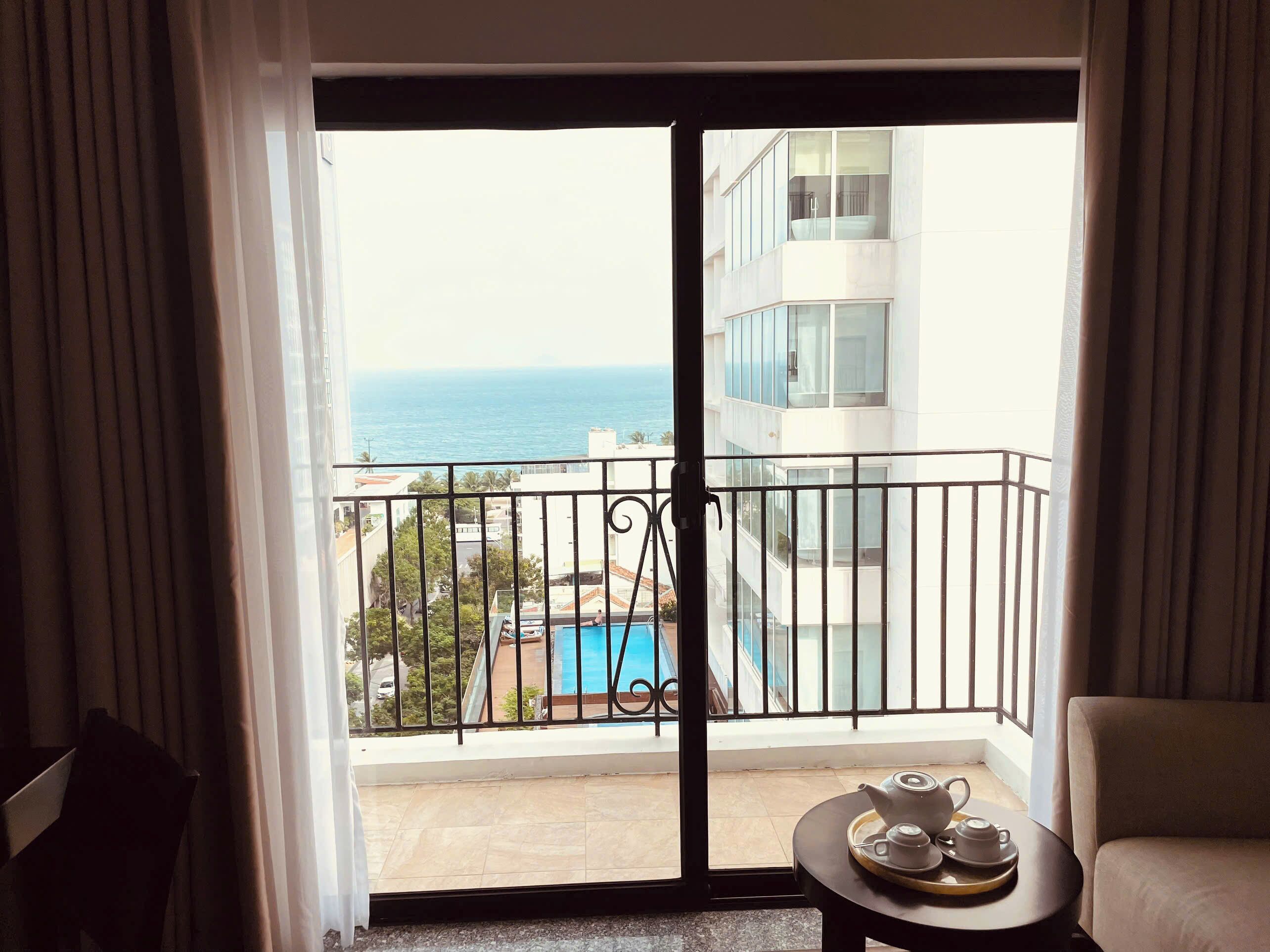 Vista a la playa o al mar