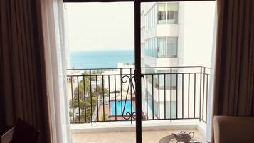 Vista a la playa o al mar