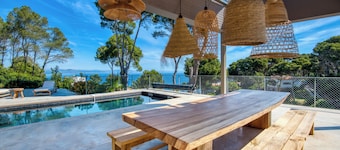 Modern luxury villa in Begur with private pool and sea views