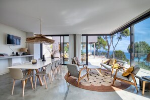 Dining - Modern luxury villa in Begur with private pool and sea views (Begur)