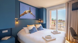 Caja de seguridad en la habitación y cortinas blackout 