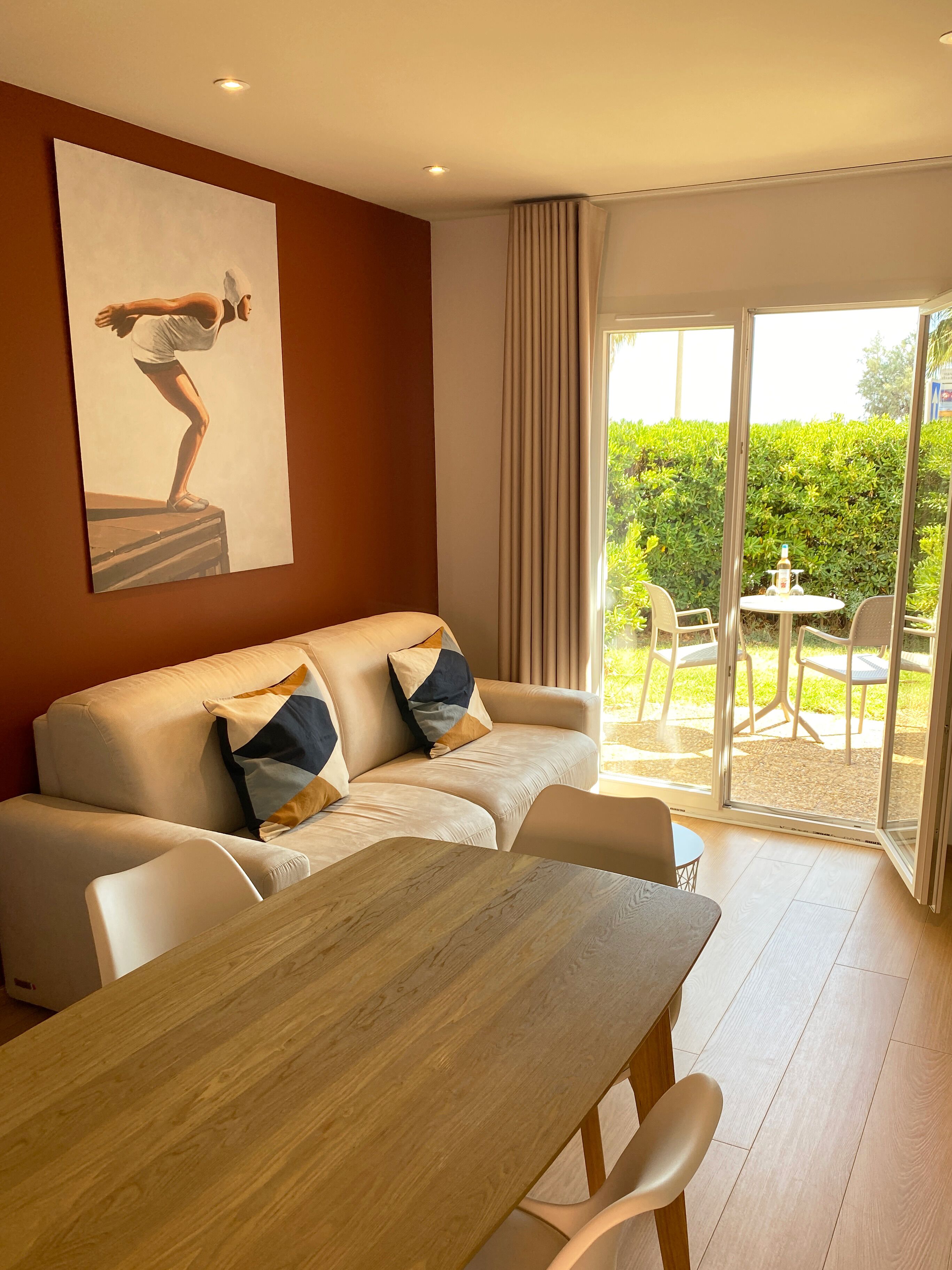 55-inch flat-screen TV with digital channels