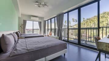 Vierbettzimmer, Balkon