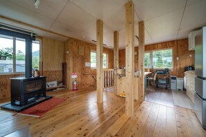 Classic Villa | Living area | Fireplace - IWANKE (Sobetsu)