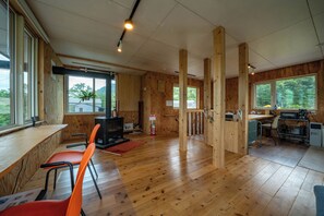 Classic Villa | Living area | Fireplace - IWANKE (Sobetsu)