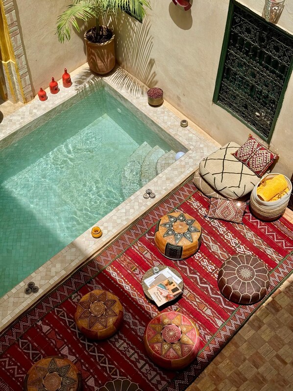 Outdoor pool - Riad Paquerette (Marrakech)