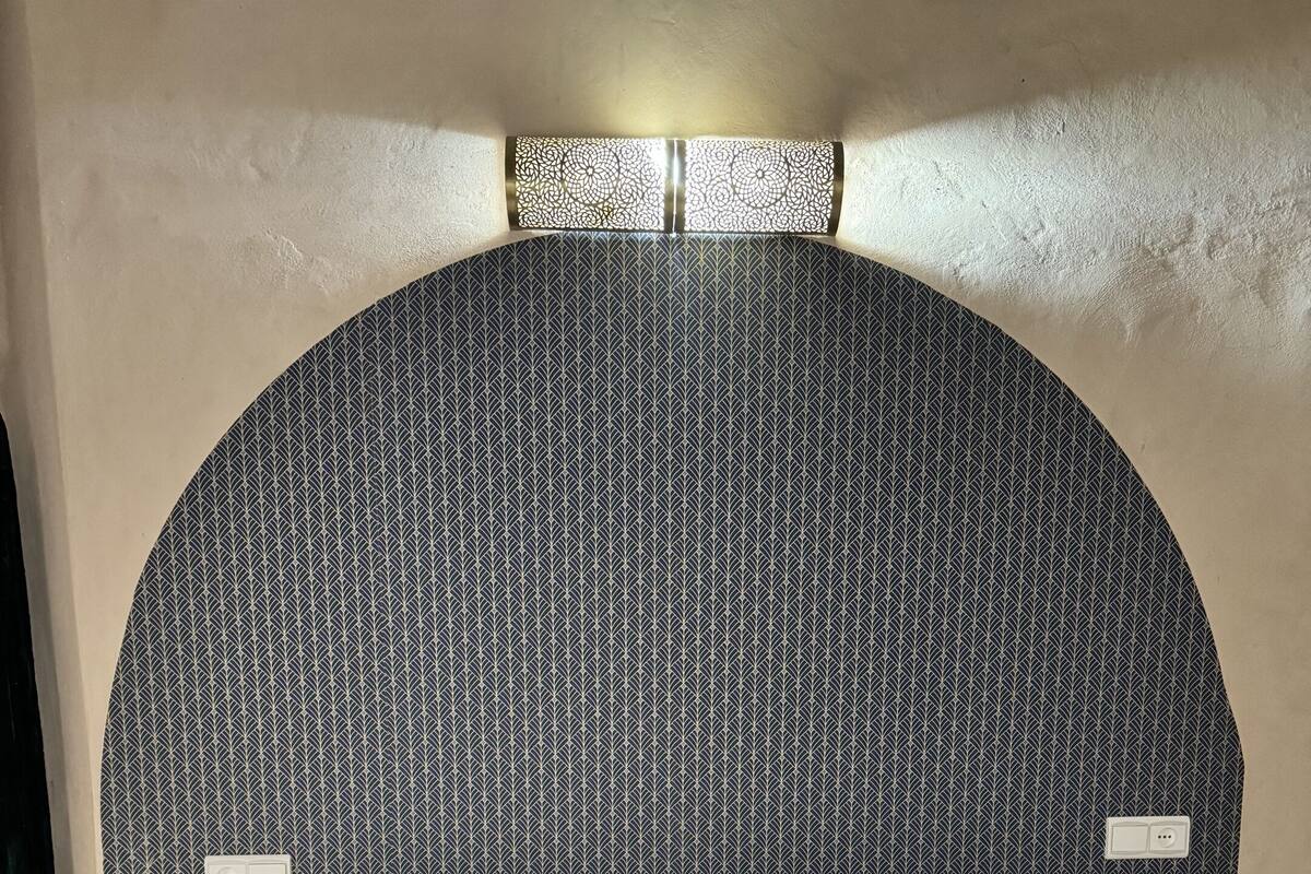 Romantic Double Room, Ensuite, Pool View (Magnolia 2 Personnes) | 1 bedroom, hypo-allergenic bedding, in-room safe, individually decorated