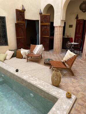 Outdoor pool - Riad Paquerette (Marrakech)