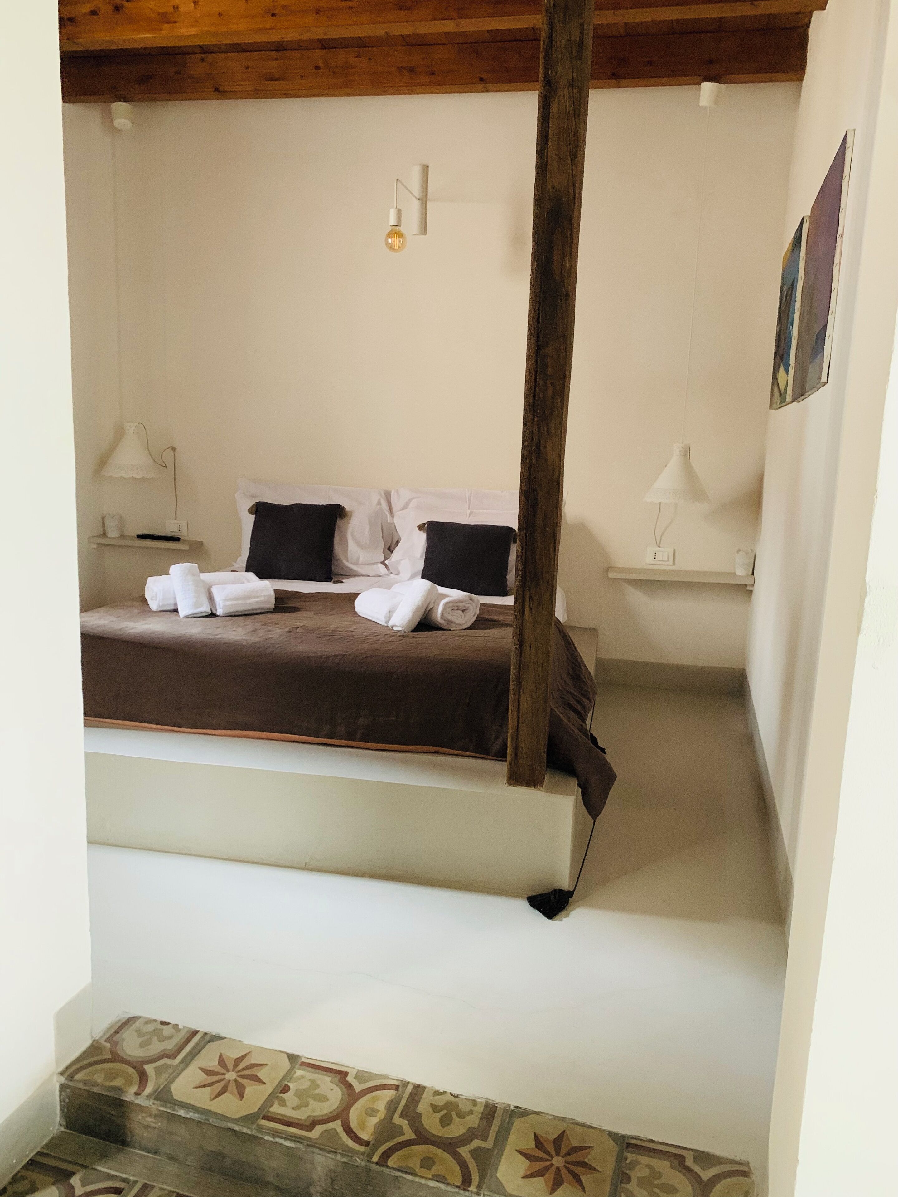 豪華雙人房, 1 張加大雙人床, 按摩浴缸, 花園景觀 (Fata Cloe) | 低過敏寢具、羽絨被、記憶床墊、迷你吧