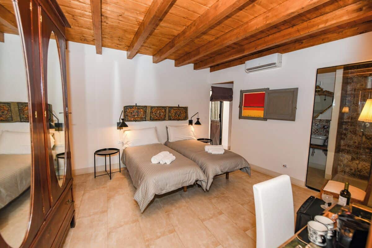 Habitación estándar con 1 cama doble o 2 individuales (Fata Verdiana) | Ropa de cama hipoalergénica y edredones de plumas