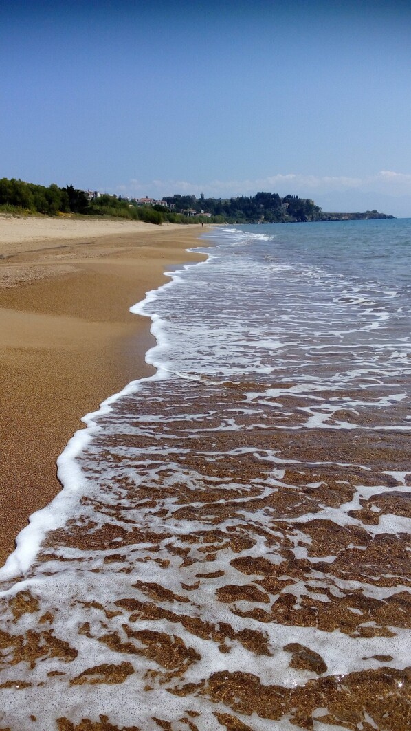 On the beach - Sea melodies apartment 2 (Koroni)