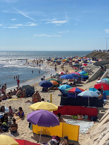 Apartment with sea view for 6 people in Figueira da Foz, Portugal.