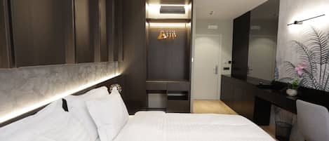 Chambres insonorisées, Wi-Fi gratuit, draps fournis