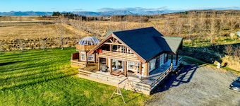 Mountain Villa is a beautiful cabin located on large private property.