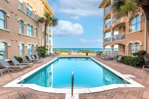 Una piscina climatizada