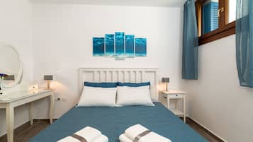 Leilighet | 2 soverom, strykejern/-brett, wi-fi (inkludert) og sengetøy