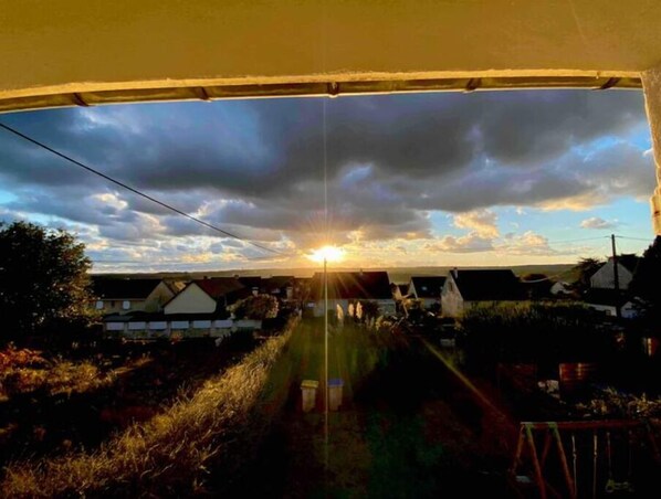 Vue depuis l’hébergement