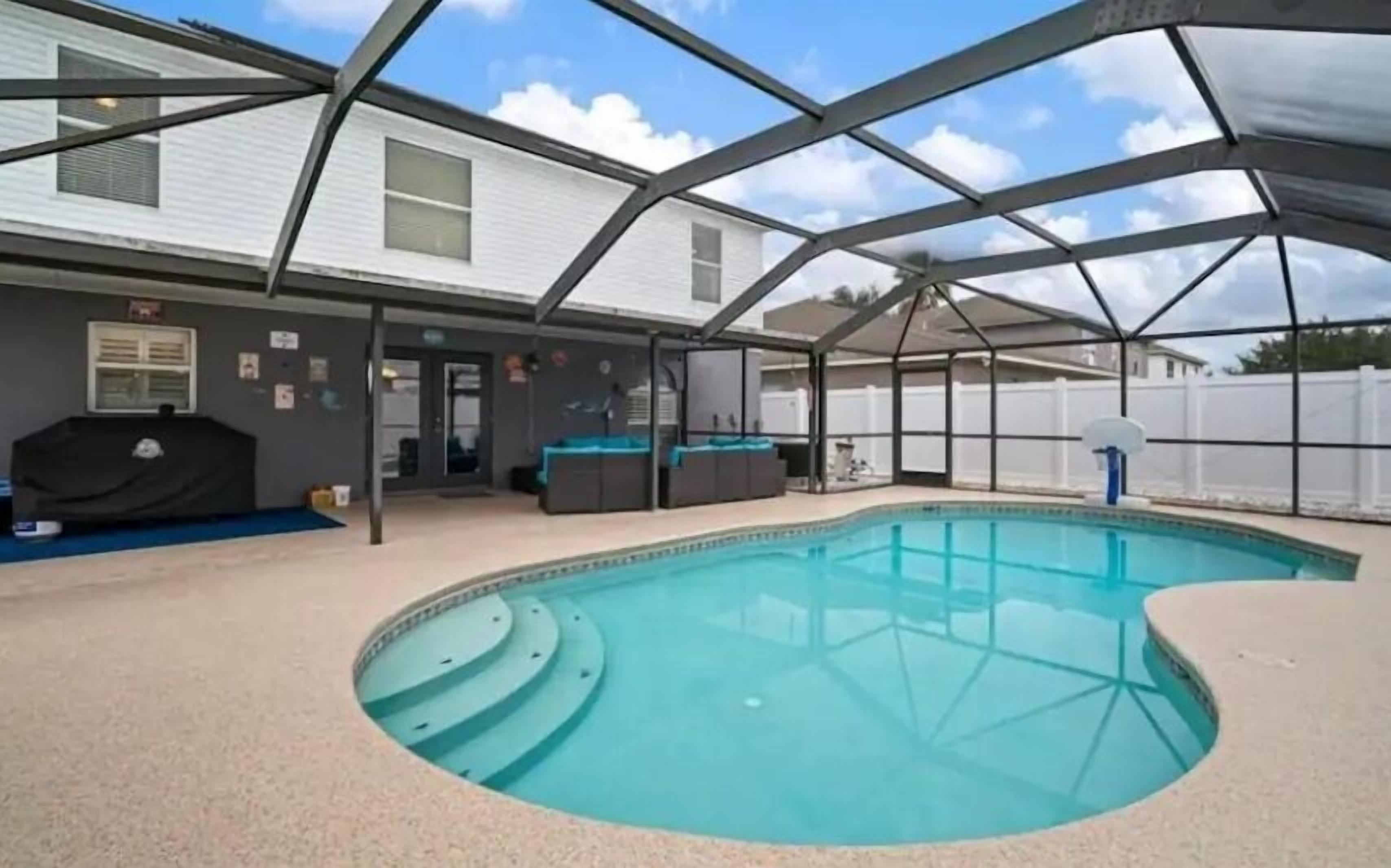 Heated pool huge 4 bedroom home welcomes your family and friends!