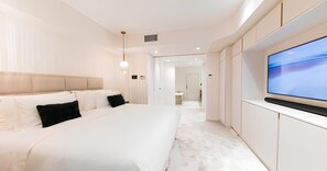 Apartamento de lujo, 3 habitaciones, no fumadores, baño privado | 3 dormitorios, sábanas de algodón egipcio, ropa de cama de alta calidad