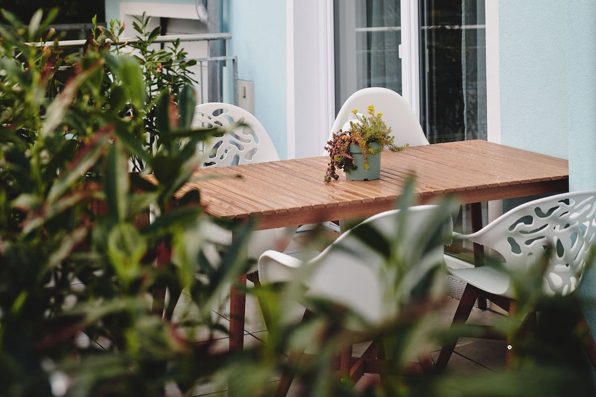 Standardlejlighed - 1 soveværelse - terrasse - have-område | Terrasse/gårdhave
