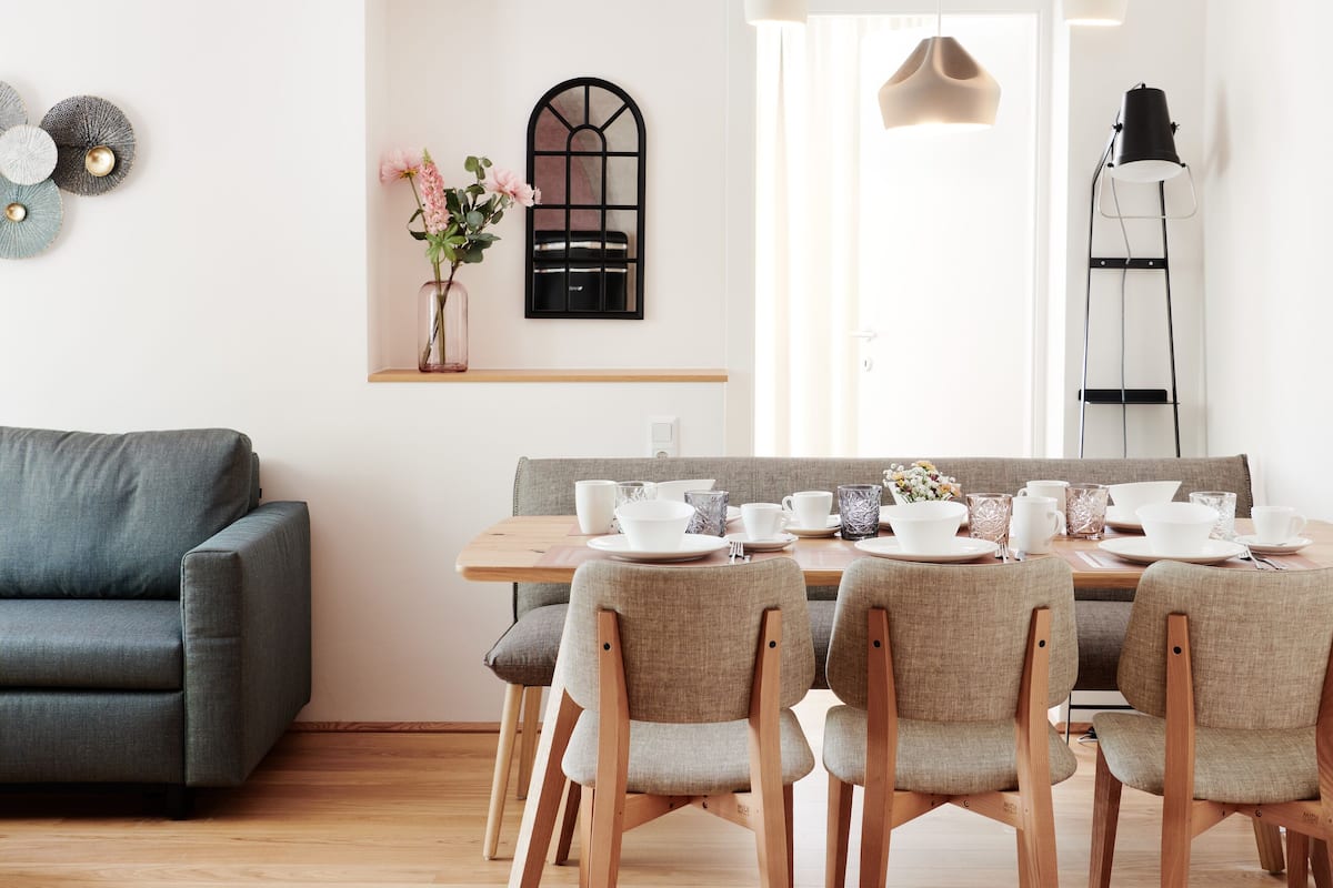 Comfort Apartment, 2 Bedrooms, Non Smoking, Kitchen | Makan dalam bilik