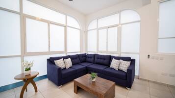 Apartamento, 1 quarto, vista para a cidade | Ărea de estar