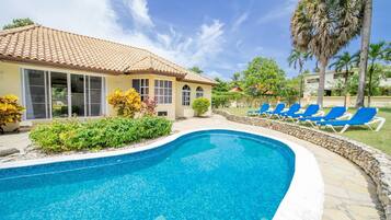 Villa, 4 Bedrooms, Terrace, Garden View | Pool | Outdoor pool