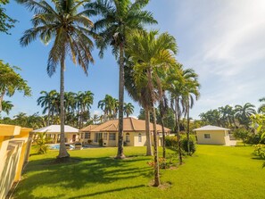Villa, 4 Bedrooms, Terrace, Garden View | Property grounds - Casati Pearl House, Big House With Private Pool! (Sosúa)