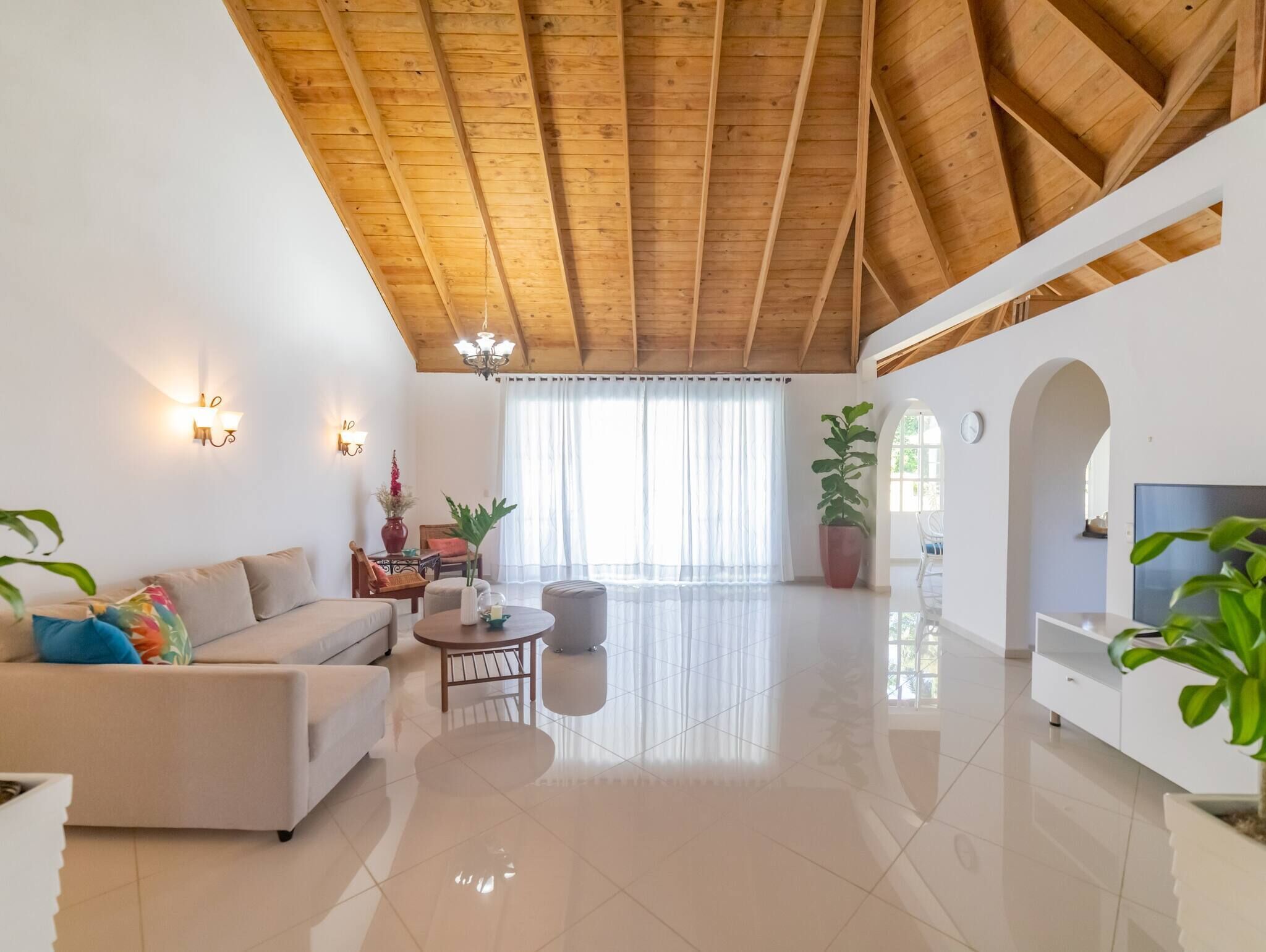 Vila, 4 quartos, terraço, vista para o jardim | Área de estar